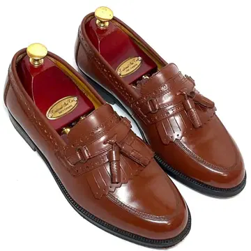 KING'S 태슬 로퍼 브라운 24.5EEE 캐주얼 가죽 신발