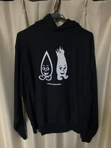 FOR A REASON 후드티 블랙 L 사이즈