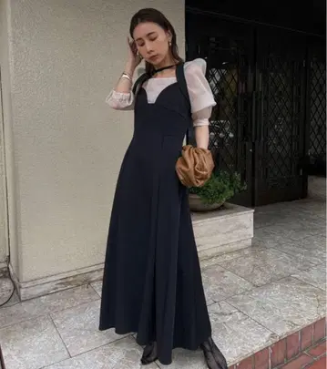 Ameri vintage CLIONE SLEEVE DRESS