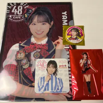 AKB48 야마우치 미즈키 웬디즈 콜라보 굿즈