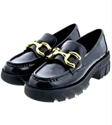 [ 2회 착용 ] 스티브 매든 로퍼 블랙 25.5cm