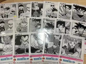 드래곤볼 제일복권 G상 코믹스 클리어 파일 세트