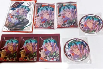 마츠리카 카르마 오토후유 아크릴 스탠드 아크카 캔뱃지 미니 포토 카드