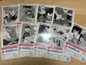 드래곤볼 제일복권 G상 코믹스 클리어 파일 세트