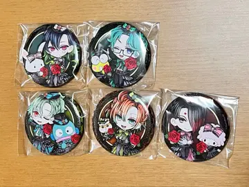 악마성 드라큘라 X: 월하의 야상곡 산리오 캔뱃지 5개 세트