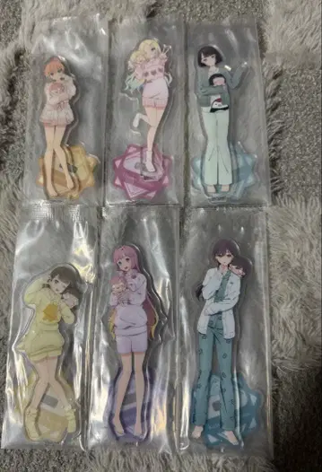 러브 라이브! 하스노소라 세가 럭키 쿠지 C상 아크릴 스탠드 6종 세트