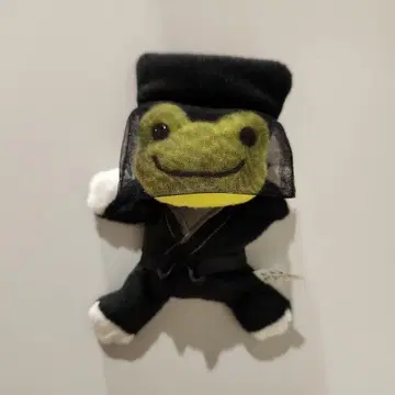 개구리 피클스 자석 마스코트 흑자