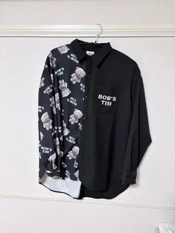 유니버셜 스튜디오 긴팔 셔츠 BOB'S TIM