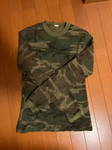 카모 패턴 메쉬 롱 TS 사이즈 미국제 포커즈 츠카사