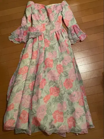 콘서트 스테이지 드레스 꽃무늬 9호