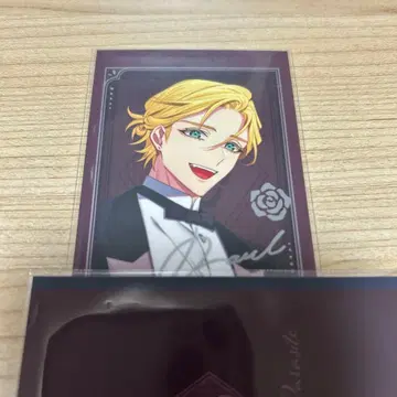 큐핏 파라사이트 포토 카드 친필 서명 라울