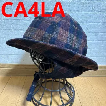 CA4LA 카시라 버킷 햇 일본제 여성용 구제 의류 방한 귀마개