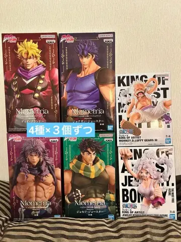Mometria 죠죠의 기묘한 모험 피규어 4종 x 3개 세트