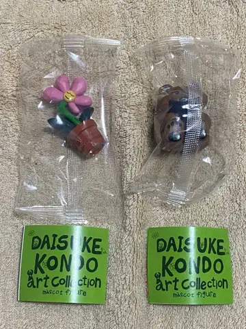 Daisuke KONDO ART Collection 꽃 곰 2종 세트