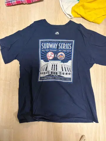 SUBWAY SERIES T셔츠 L/XL 네이비