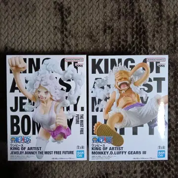 [ 미개봉 새상품 ] 원피스 KING OF ARTIST 피규어 2개 세트