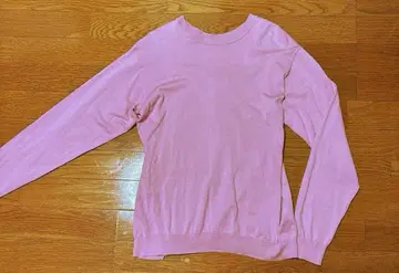 [ 에포카 ] 백리본 긴팔 니트 핑크