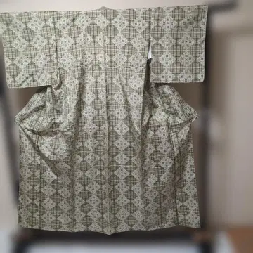 순수 실크  이중 기모노 4800엔