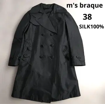 m's braque 실크 100% 트렌치코트 38