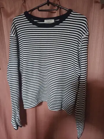 FREAK'S STORE 긴팔 스트라이프, 보더 니트