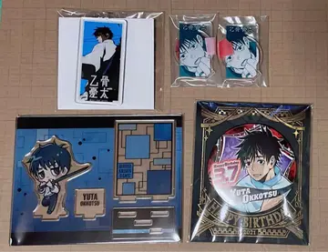 주술회전 옷코츠 유타 아크릴 스탠드 캔뱃지 아크릴 키링