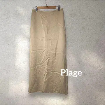Plage 플라주 RIAM Satin 내로우 스커트 사이즈 38 일본제