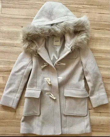 snidel 퍼 달린 더플 코트