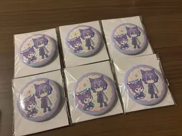 니지산지 산리오 Dytica 캔뱃지 코야나기 로우