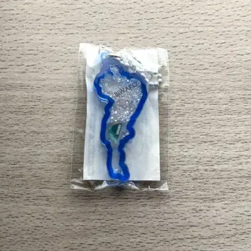 비와코 키링 이부키노사토 한정판 산 파란색