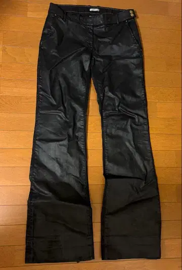 코팅 부츠컷 데님