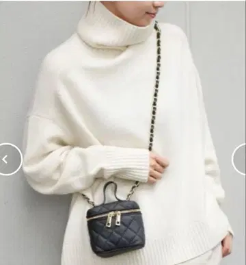 IENA 이에나 AQUA 하이넥 와이드 풀오버