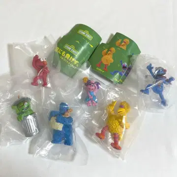 세서미 스트릿 바람에도 지지 않아. 마스코트 피규어 전 6종 풀 컴프