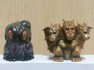 고질라 소프트 비닐 퍼펫 마스코트 킹 기도라 헤도라 손가락 인형