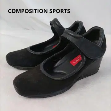 COMPOSITION SPORTS 컴포트 스트랩 웨지 슈즈