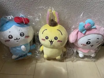 치이카와 산리오 캐릭터즈 봉제 인형 S 3개 세트