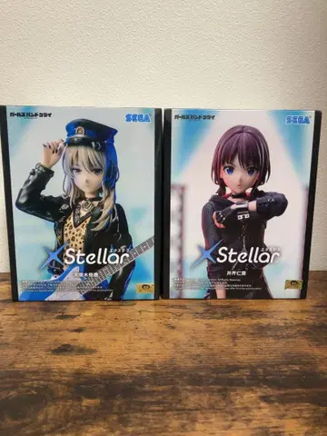 걸즈밴드클라이 카와라기 모모카 이세리 니나 피규어 2체 세트