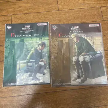 제일복권 진격의 거인 빅 아크릴 스탠드 리바이 엘빈