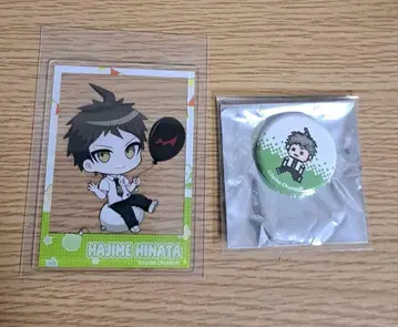 단간론파 15주년 페스티벌 히나타 하지메 아크릴 카드 도트 그림 캔뱃지