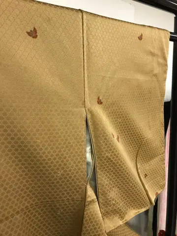 아름다운 꽃 코몬 기모노 후쿠라 스즈메 반탄 있음