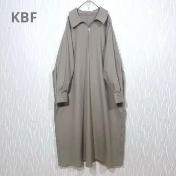 KBF 새상품급 ZIP 오버 원피스 루즈핏 실루엣