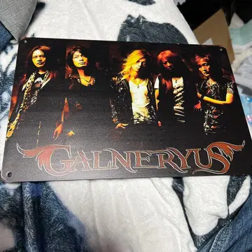 GALNERYUS 밴드 멤버 양철 간판