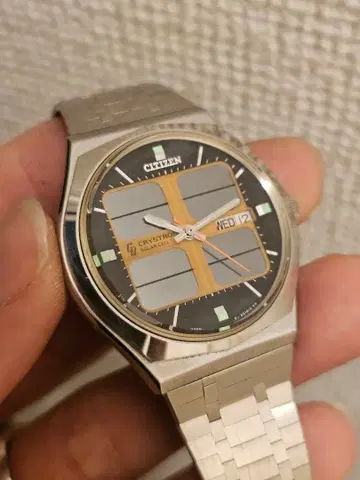 시티즌 크리스토론 솔라 셀 GN-3-4 . SS 빈티지