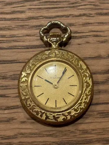 [ VINTAGE ] EDOX 에독스 수동 와인딩 골드 작동품