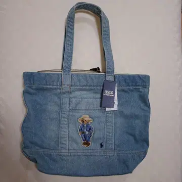 폴로베어 토트백 데님
