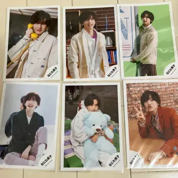 나니와단시 미치에다 슌스케 공식 사진 6장 세트