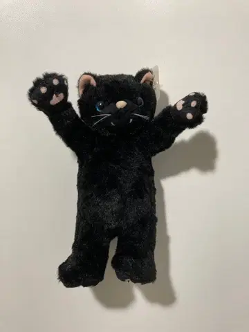 검은 고양이 봉제 인형