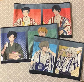 월드 트리거 극락탕 콜라보 머플러 타월