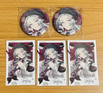 니지산지 Sweet Floaties 폴라로이드풍 카드 캔뱃지 현월등사로