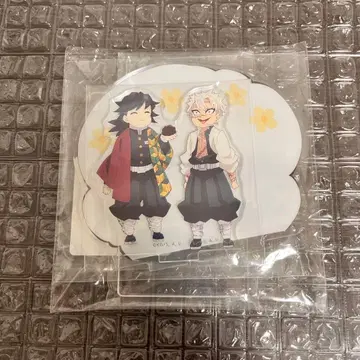 귀멸의 칼날 사네미에게 오하기를 건네는 기유 아크릴 스탠드