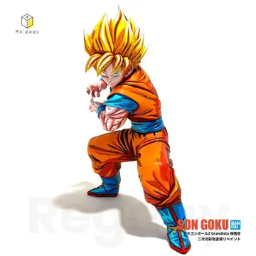 드래곤볼 Z 손오공 이차원 채색 이차원 페인팅 리페인트 피규어